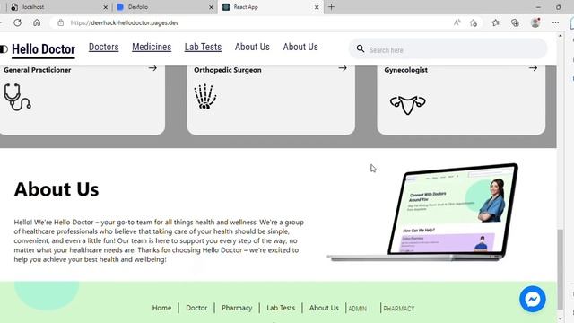React App and 2 more pages Profile 1 Microsoft Edge 2023 05 07 05 14 22 online video cutter co смотреть онлайн