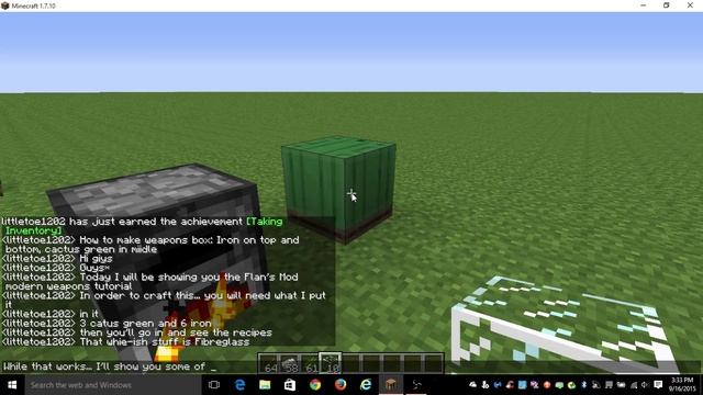 Minecraft: Flan's Mod tutorial. Modern Weapons смотреть онлайн