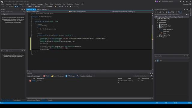 QuickTip #338 - C# Visual Studio .NET Tutorial - iText# PDF Add Sorted List смотреть онлайн