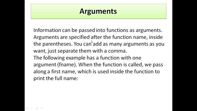 python class 14 | functions in Python, arguments and parameters in Python смотреть онлайн