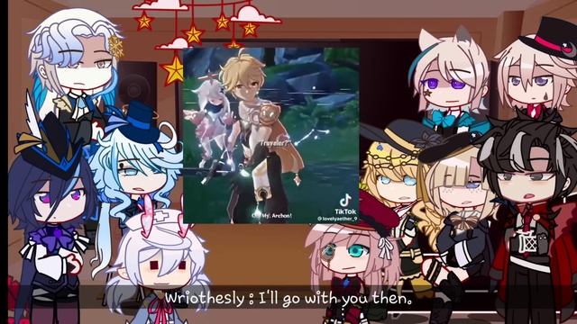 ?✨ Fontaine React to Aether Pt.2 ( Traveler ) || Gacha Club || Genshin Impact смотреть онлайн