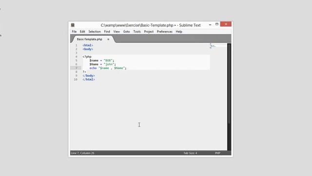 PHP Beginner Course : Getting Started With Variables In php смотреть онлайн