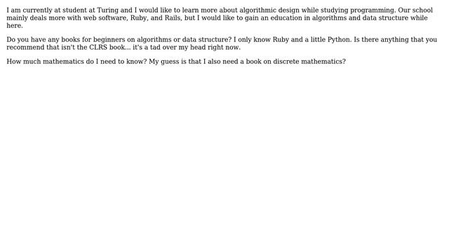 books on algorithms for beginners in Ruby or Python or C. Not too math heavy смотреть онлайн