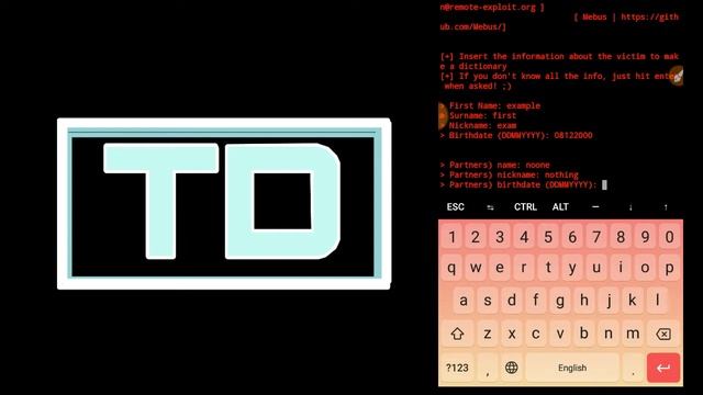 How to create passwords with CUPP смотреть онлайн