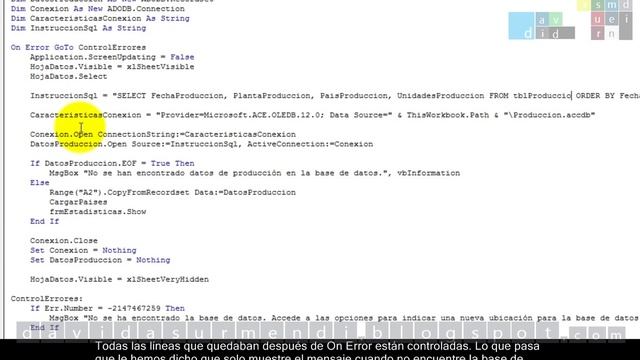 Curso Práctico Programación VBA Excel 2007: Control de Errores. Sesión 08. Vídeo 1 de 1. смотреть онлайн