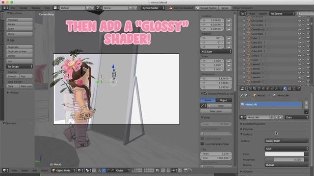 how to make a ROBLOX mirror GFX! || mxddsie ♡ смотреть онлайн