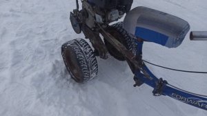 Трицикл из культиватора крот