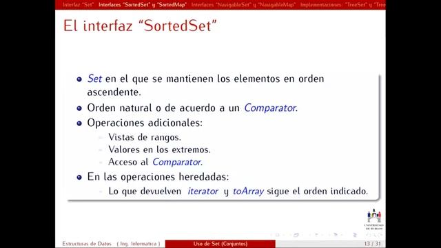UBU. 2ºGII. EDAT. T5. Uso del Set en Java смотреть онлайн