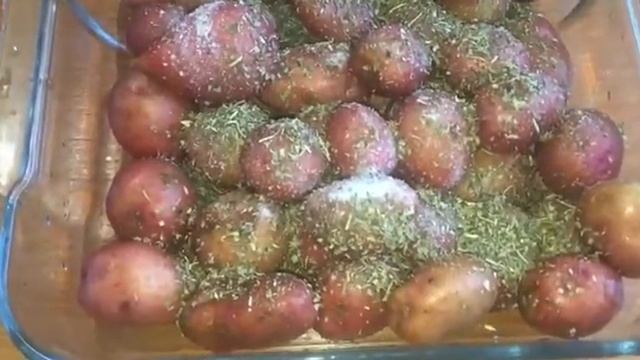 Картошка с прованскими травами. смотреть онлайн