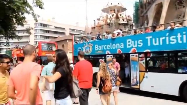 Барселона.Храм Саграда Фамилия.Barcelona.Templo De La Sagrada Familia. смотреть онлайн