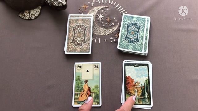 Интересный Расклад на 2 колодах. Ленорман смотреть онлайн