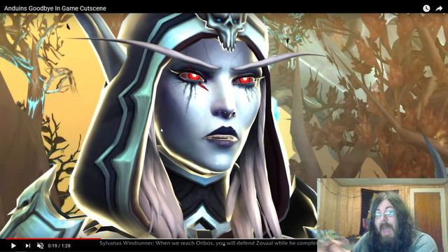 World of Warcraft 9.1 Shadowlands Chains of Domination -Anduin's Goodbye In Game Cutscene смотреть онлайн