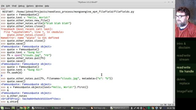 MongoEngine Fields Ep 4: FileField (and ImageField) смотреть онлайн