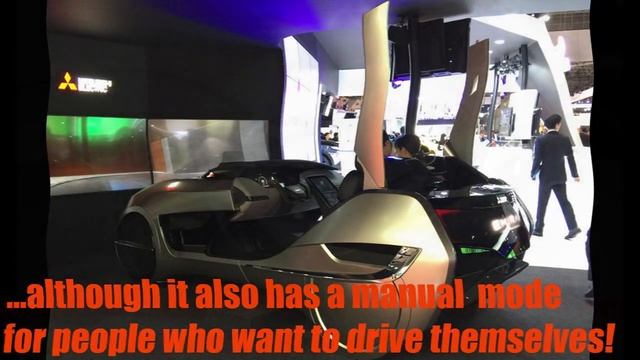 The Mitsubishi EMIRAI 4: Four-Wheeled Autonomous Concept EV смотреть онлайн