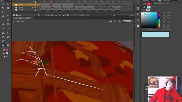 How to Merge 2D With 3D Animation - Tutorial смотреть онлайн