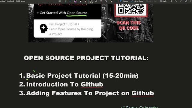 OpenCV Project : QR Code Reader Project With Introduction To Open Source and Github | Introduction смотреть онлайн