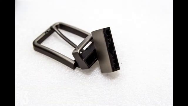 Двухсторонний брючный ремень с двумя сменными пряжками в комплекте | #Обзор смотреть онлайн