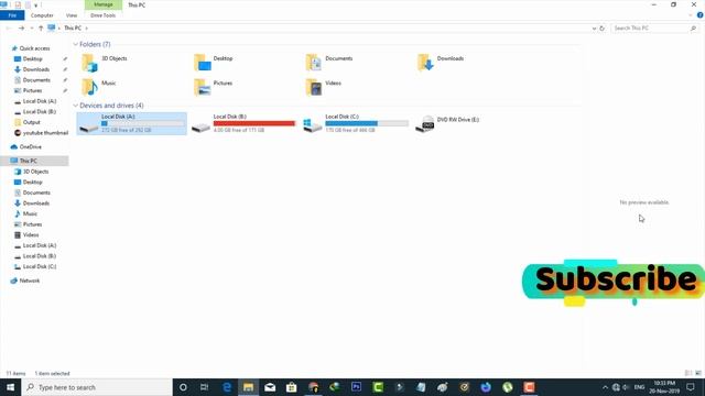 How To Disable Select A File To Preview Notification(Turn Off Preview Pane) In Windows 10/8/7