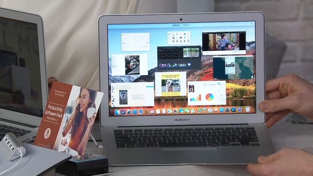 Apple MacBook Air 13" Laptop w/ Clip Case, Headphones and Accessories on QVC смотреть онлайн