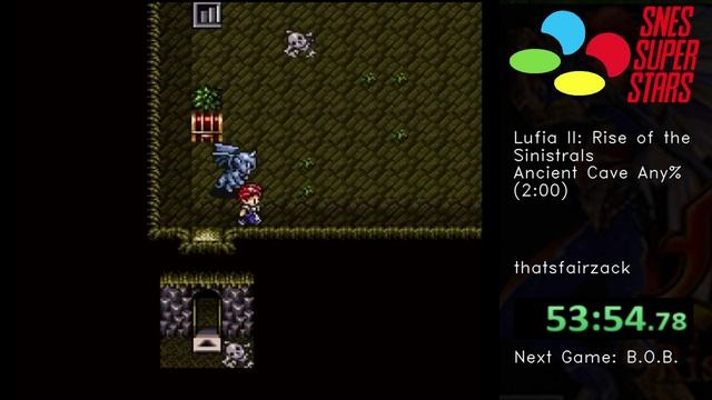 SNES Super Stars [015] Lufia II: Rise of the Sinistrals (Ancient Cave Any%) by thatsfairzack смотреть онлайн