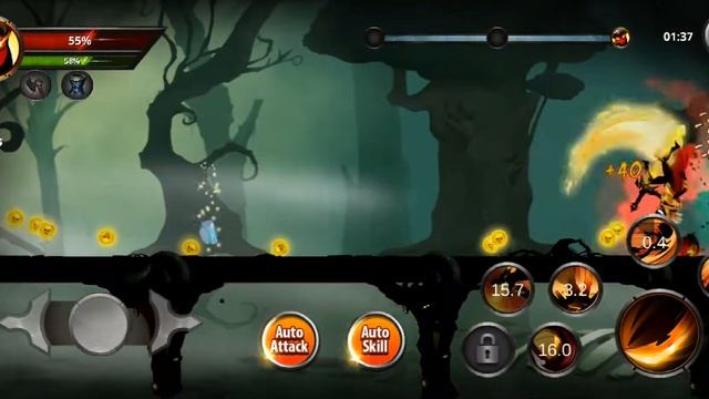 Stickman Legends - Ninja Warriors Android Gameplay #6 (AUTO MODE) смотреть онлайн
