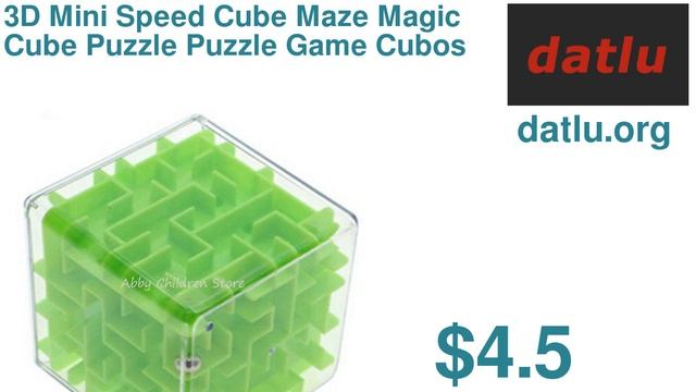 3D Mini Speed Cube Maze Magic Cube Puzzle Puzzle Game Cubos Magicos Learning Toys Labyrinth Rollin смотреть онлайн