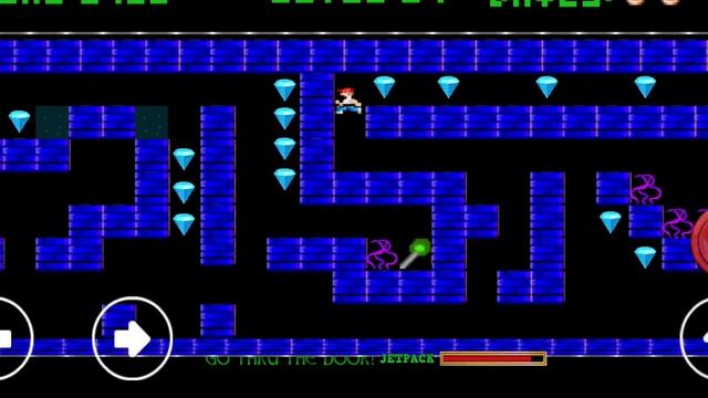 Dangerous Dave - Dave Game 1 - 6 Levels - How to Play Childhood Games смотреть онлайн