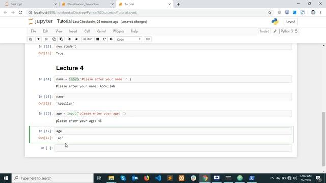 Python - Lecture 4 | User Input & Type Conversion смотреть онлайн