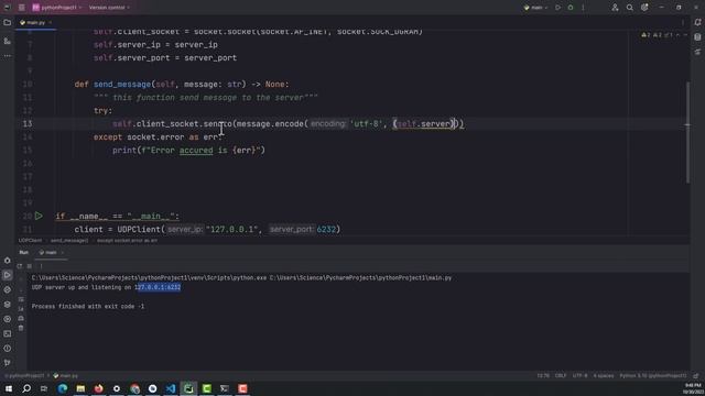 ? ایجاد یک UDP Client ساده با پایتون: راهنمای گام به گام ? смотреть онлайн