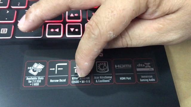 Reivew Laptop Acer Nitro 5 2020 AN515-55-58A7 Core i5-10300H Ram 8GB SSD 512GB GTX 1650 4G смотреть онлайн