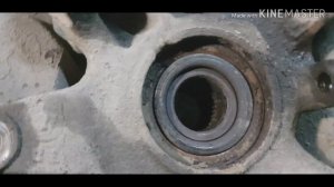 Мазда CX-7 Замена переднего ступечного подшипника.