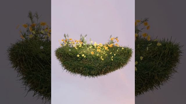Анимация появления травы (Blender) смотреть онлайн