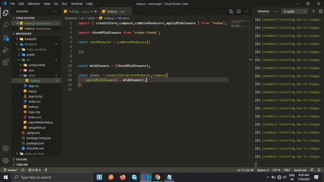 Real Time Chat App React Node js Express js Socket MongoDB MERN STACK Redux Setup #5 смотреть онлайн