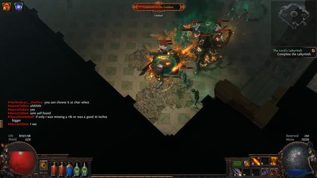 Path of Exile 3.4: Hardcore Marauder Part 13 (FINAL) | Labyrinth DISASTER смотреть онлайн