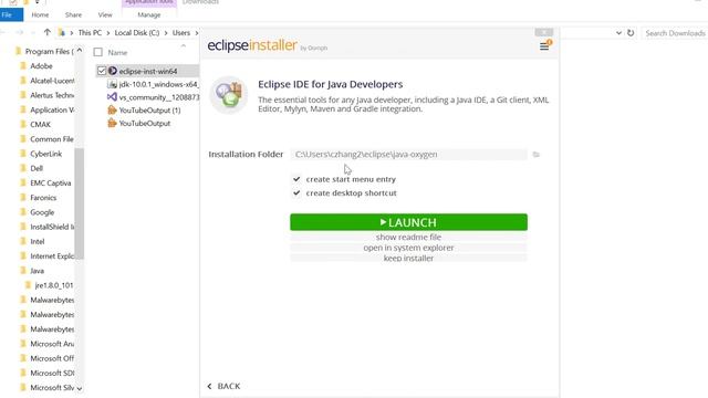 Download and Install Java, Eclipse and Create a Project смотреть онлайн