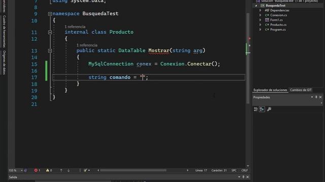 Crear cuadro de búsqueda con Windows Forms C# y MySQL смотреть онлайн
