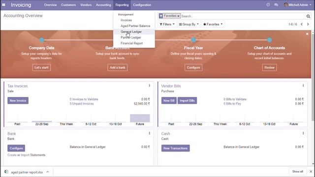 Odoo Accounting Reports in Excel смотреть онлайн