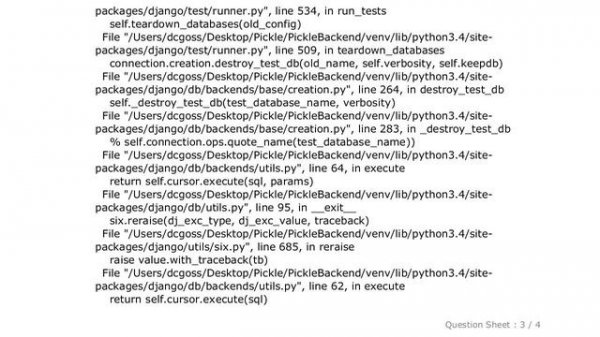 Django : Django can't drop database: psycopg2.OperationalError: cannot drop the currently open data