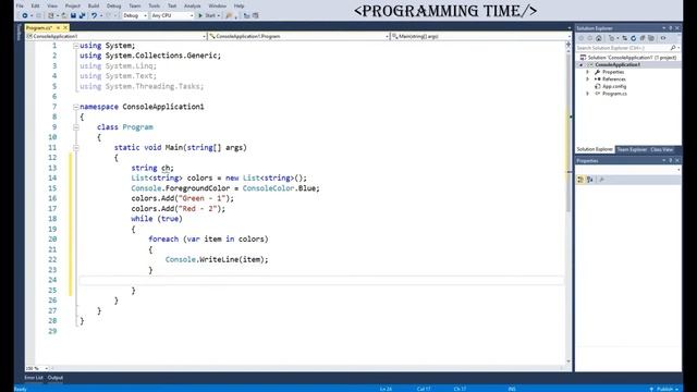 C# How to change console color and text color / Как изменить цвет консоли и цвет текста. смотреть онлайн
