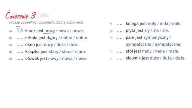 Krok po kroku A1. Урок 3, часть 2. Język polski. смотреть онлайн