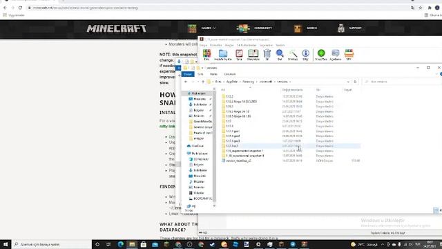 MINECRAFT 1.18 NASIL YÜKLENİR? Minecraft 1.18 deneme sürümü çıktı. смотреть онлайн