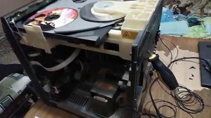 музыкальный центр aiwa, звук , CD, быстрый ремонт, лайфхак