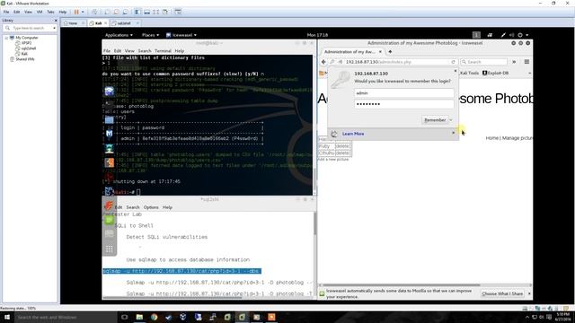 Web App Pentesting- SQL Injection & Php Backdoor смотреть онлайн