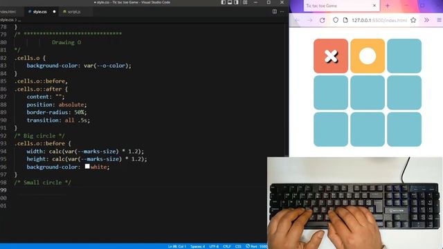Programming the best TIC TAC TOE GAME in the world #1 смотреть онлайн