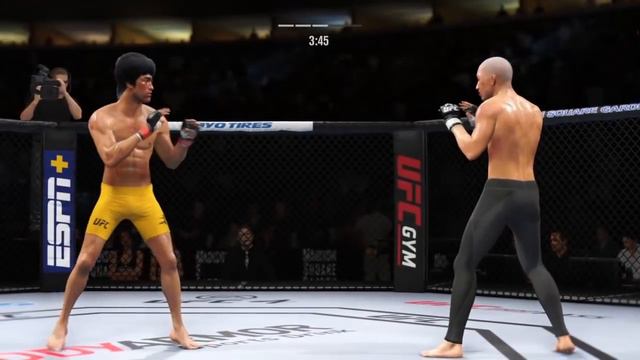 UFC 4 | Bruce Lee vs. Shi Yanbin (Master Kung Fu) (EA Sports UFC 4) смотреть онлайн