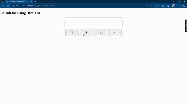 Calculator No JavaScripte Only HTML & CSS смотреть онлайн