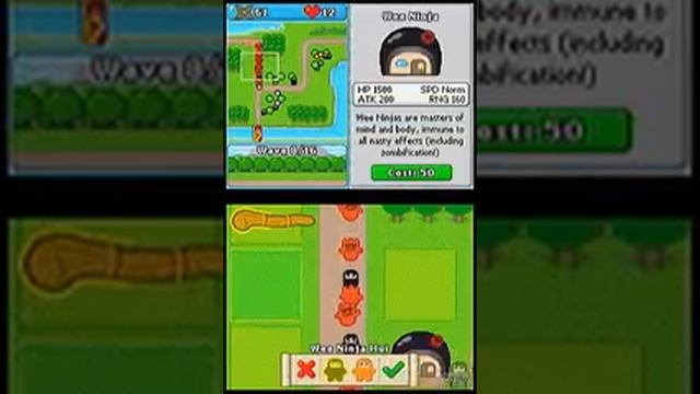 Ninjatown Nintendo DS Gameplay - They Just Keep Coming! смотреть онлайн