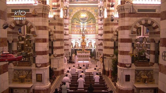 Messe de la solennité de l'Immaculée Conception à Notre-Dame de la Garde смотреть онлайн