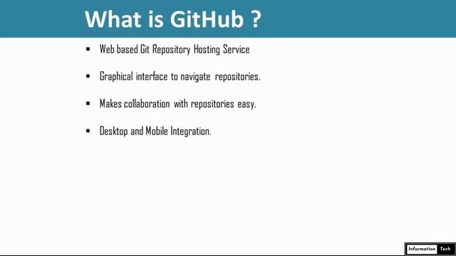 What is Github | Git and Github Tutorial | Information Tech | Tutorial #2 смотреть онлайн