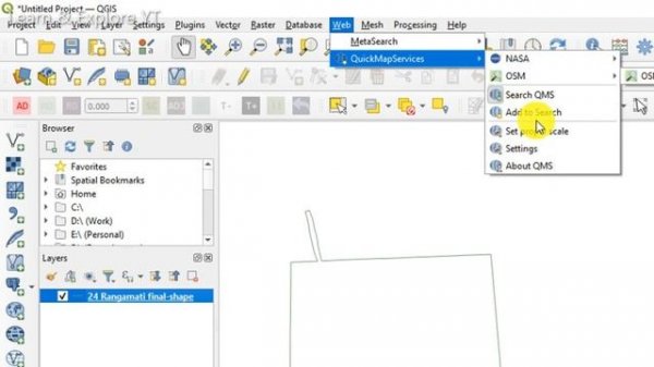 How to Install QUICK MAP SERVICE PLUGIN in QGIS Software